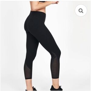 NWT Spanx Laser Wave 7/8 Leggings Size 3X Very Black